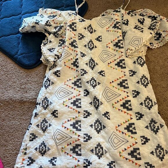 Hayden Aztec abstract print dress small - Picture 7 of 9